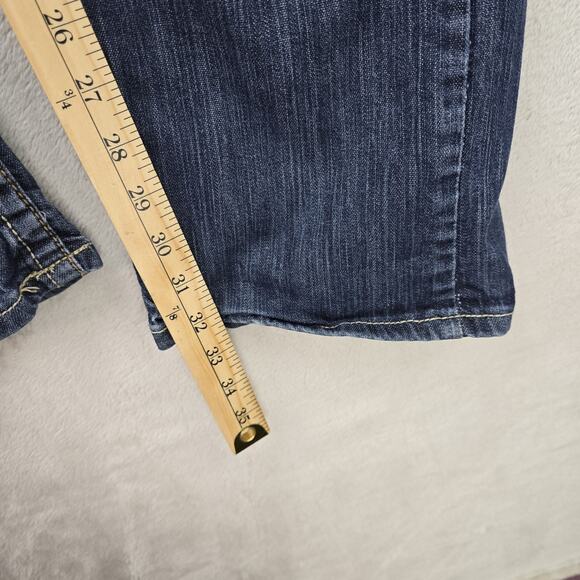 Timberland Pro FR Flame Resistant Bootcut Jeans Mens 34x32 Blue Denim Grunge - Picture 11 of 14